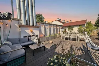 NÄHE Mariahilfer Straße // DG-Wohnung mit Klima und über 55 m² Terrasse