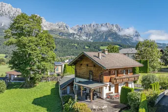 Gemütliches Alpenchalet in sonniger Ruhelage mit Kaiserblick