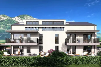 Neubau: 2 ZI Terrassenwohnung