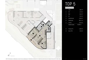 3-Zimmer-Terrassenwohnung mit sonnigem Außenbereich | Neubau Mühlau