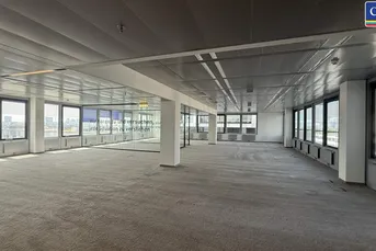 Unternehmenssitz mit Aussicht im Ares Tower | 1220 Kaisermühlen