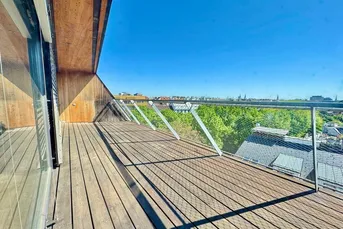 TERRASSENTRAUM MIT WIENBLICK IN TOPLAGE | EXKLUSIVE, HELLE 4 ZIMMER | U-BAHN NÄHE