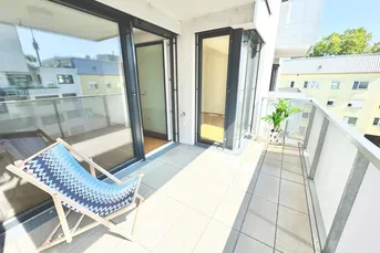 ALTE DONAU | LOGGIATRAUM | EXKLUSIVE 2 ZIMMER | HOCHWERTIGE AUSSTATTUNG | TOPLAGE