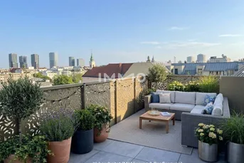 Provisionsfreier Neubau-Erstbezug – Exklusive Dachgeschoßwohnung mit außergewöhnlichen Terrassenflächen