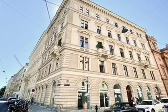 Wunderschönes 5 Zimmer-Altbaubüro in der Seilerstätte