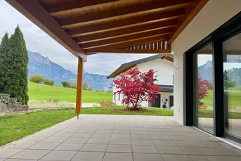 Terrassenwohnung mit Blick auf das Kaisergebirge