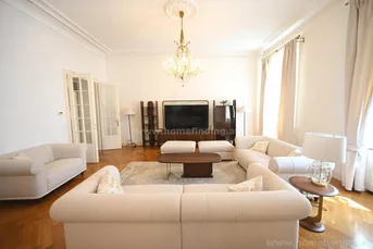 möblierte Palaiswohnung beim Parlament - 3 Schlafzimmer - befristet