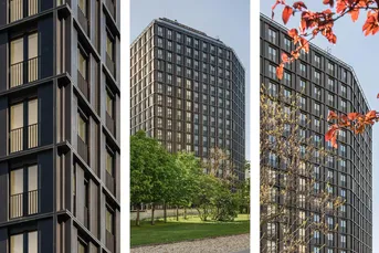 Erstbezug in den DC Flats – Smarte 1,5 Zimmer-Wohnung – zu mieten in 1220 Wien