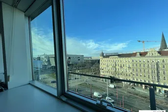 Flexibles Neubaubüro beim Westbahnhof mit bester Aussicht