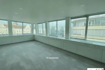 Saniertes Neubaubüro beim Westbahnhof mit Weitblick