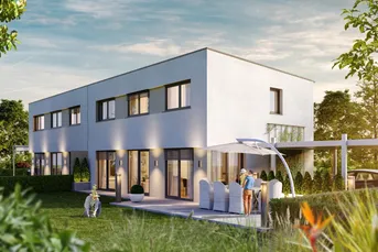 SONDERPREIS TOP 2 **OHNE EIGENKAPITAL** Neubau - Doppelhaushälfte - 4 Zimmer, Eigengarten, 2 KFZ-Abstellplatz