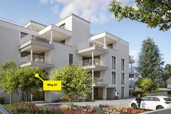 3-Zimmerwohnung mit Terrasse | Top 07