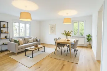 NEUREAL - Renovierte 2-Zimmer-Wohnung in ruhiger, naturnaher Lage – Perfekte Anbindung &amp; moderne Ausstattung zu verkaufen!