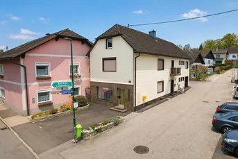 Zentrumnahes Wohn- und Geschäftshaus in Langenstein