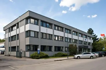 Modernisiertes Bürohaus beim EKZ-Auhof für eine Firmenniederlassung
