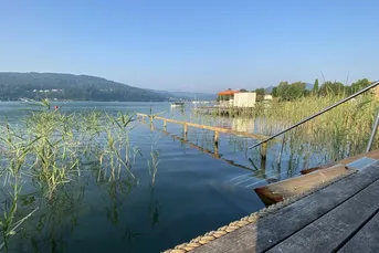 Seegrundstück mit Altbestand direkt am Wörthersee-Nordufer