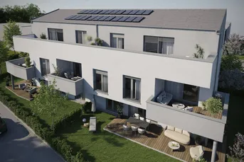 Weitblick &amp; Wohnkomfort: 4‑Raum‑Dachterrassenwohnung mit 2 Carportstellplätzen in Marchtrenk