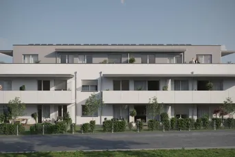 Neubau - Sattledt | Hauptstraße - Wohnung mit großzügigem südseitigen Balkon - provisionsfrei!