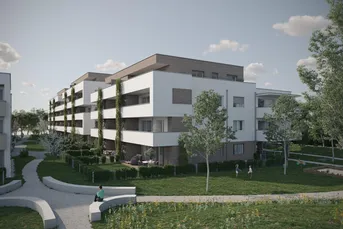 Eigentum, Komfort und Stil vereint - Leonding | Herderstraße - Traumhafte Wohnung mit Eigengarten - Fernwärme | PV-Anlage - energieeffizienter Neubau!