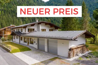 Haus mit zwei Wohnungen &amp; Büro in Leutasch – Wohnen und Arbeiten in traumhafter Alpenlage