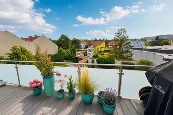 Sonnenuntergang inklusive: 3-Zimmer-Wohnung mit Terrasse &amp; 2 Stellplätzen in Brunn am Gebirge!