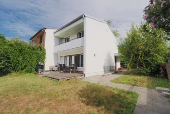 Wohnen in der beliebten Tirolerhofsiedlung - Eckreihenhaus mit großem Garten auf Eigengrund !