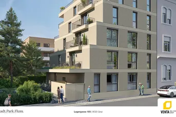 BAUSTART-AKTION -8,5%! Penthouse-Highlight - Stadt.Park.Fluss!
