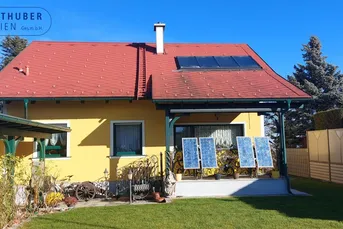 STILVOLLES ZIEGELMASSIVHAUS IN GRÜNRUHELAGE MIT POOL IN TRUMAU
