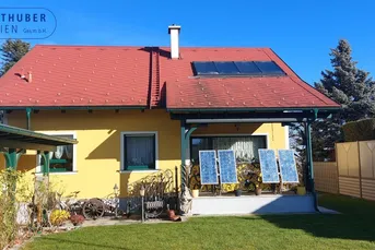STILVOLLES ZIEGELMASSIVHAUS IN GRÜNRUHELAGE MIT POOL NÄHE BADEN