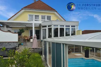 BADEN NÄHE - IHRE PRIVATE WELLNESSOASE - EXKLUSIVES EINFAMILIENHAUS MIT POOL IN TRUMAU