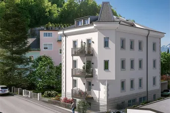Rarität! Top 2 Zimmer Terrassenwohnung mitten in der Riedenburg Salzburg Stadt