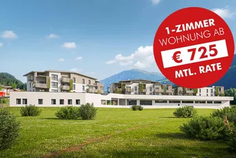 1-Zimmer Gartenwohnung für Anleger und Eigennutzer (Top C1.02)