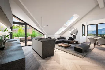 Sanierter Altbau: 3-Zimmer Dachgeschosswohnung mit einzigartigem Ausblick