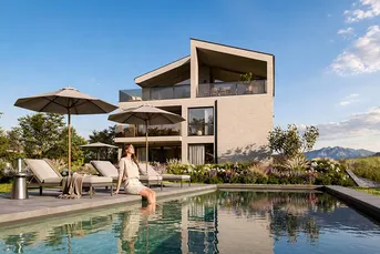 Exklusive 4-Zimmer Gartenwohnung am Sonnbichl mit Pool