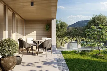 Größere, perfekt eingeteilte 4-Zimmer Gartenwohnung in der Altstadt von Schwaz (Top 01, 4-Zi)