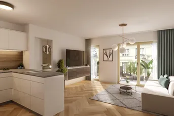 PROVISIONSFREI - City-Apartment - 3 Zimmer - 2 Bäder - ca. 79m² NFL - Balkon - hochwertige Ausstattung - Neubauprojekt - Fertigstellung 2025