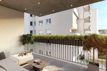 PROVISIONSFREI - City-Apartment - 3 Zimmer - 2 Bäder - ca. 93m² NFL - 2 Balkone - hochwertige Ausstattung - Neubauprojekt - Fertigstellung 2025