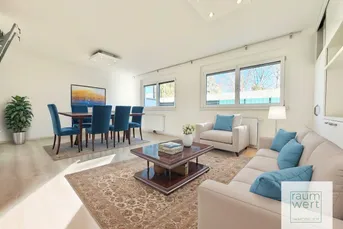 GARTENWOHNUNG - Saniertes Haus - ca. 90m² NFL- 3 Zimmer - Garten-Terrasse - Einbauküche