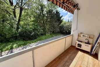 GRÜNBLICK - Neubau - 2 Zimmer - ca. 63m² WFL - Loggia - MÖBLIERT