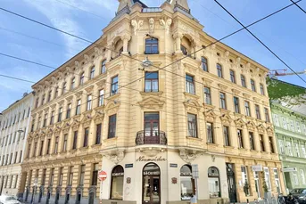 ROHDIAMANT nahe Türkenschanzpark - Balkon - BJ 1898 - Stilaltbau - 1.Stock - ca.129m² WFL - 3-4 Zimmer - Kamin