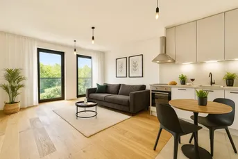 VORSORGE HIT - Erstbezug - Neubau - 2 Zimmer - ca. 45m² WFL - Luftwärmepumpe