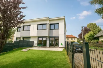 NEUWERTIGES Traumhaus - BJ 2020 - ca. 167,67 m² gew. NFL - 6 Zimmer - Garten - Terrasse - Parkplatz - Obere Alte Donau