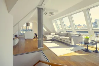 LUXUS TERRASSEN HIT - 5 Zimmer - ca. 182m² gew. NFL - 2 Terrassen - Einbauküche - hochwertige Ausstattung - Garagenplatz - Aktuell vermietet - ZENTRUMSNAHE LAGE