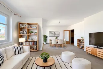 Attraktive Wohnung mit großzügigem Wohnbereich, Tiefgarage und Balkon