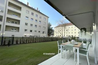 Sonne genießen im eigenem Garten - exklusive 3-Zimmer Wohnung inklusive nachhaltigem Energiesystem