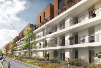 Modernes Rooftop-Studio-Erstbezug mit großer Terrasse - Miete - 1 Zimmer 