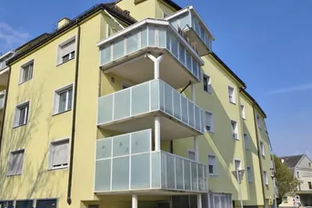 ruhige, barrierefreie 2 Zimmer Wohnung – großer Balkon – zuzüglich Wohnbauförderung