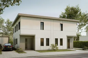 ++ NEUBAU-HIGHLIGHT IN KOTTINGBRUNN ++ Stilvolle Doppelhaushälften mit Garten &amp; Carport