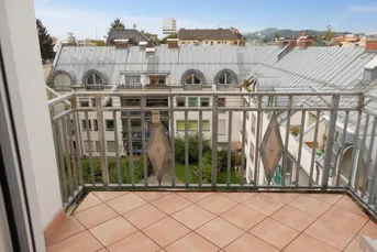 Loft-Feeling! Stilvolle Dachgeschoßwohnung nahe Linzergasse
