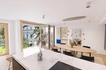Großzügige Signature Wohnung mit Blick auf das Palais Schönburg | Stiege 2 Top 08